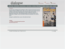 Tablet Screenshot of dialogue.org.uk